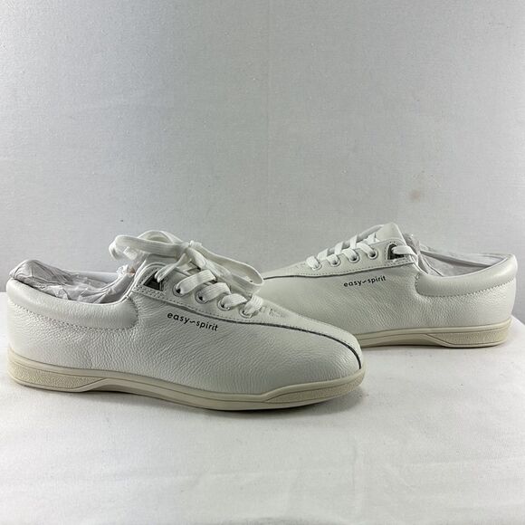 Easy Spirit Ap Casual Lace Up Walking White Sneakers size 7.5 M - Picture 4 of 7